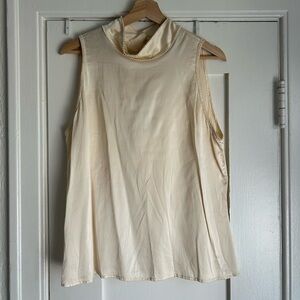 Ivory 100% Silk Top